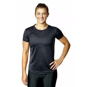 Athletic Sportswear Ladies Workout Shirt, Vented‎ Brand New Army Green size 14